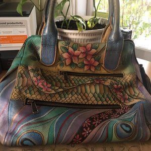 Anuschka Purse - Peacock